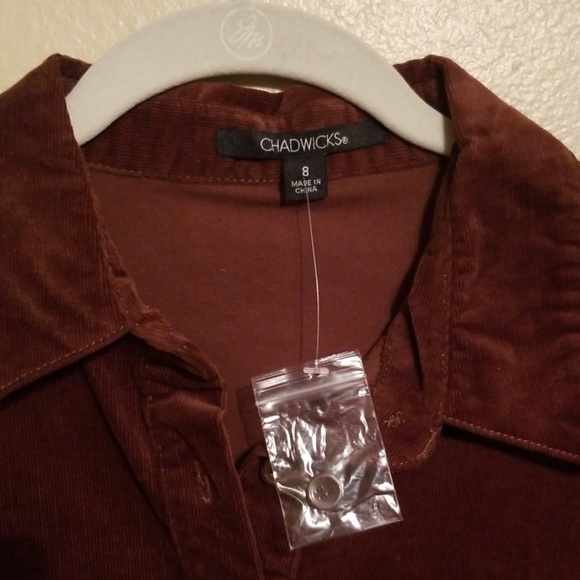 Chadwicks corduroy shift dress - Picture 2 of 2